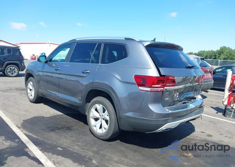 2019 Volkswagen Atlas 3.6L V6 Se из США, поврежденный, VIN 1V2DR2CA2KC584571